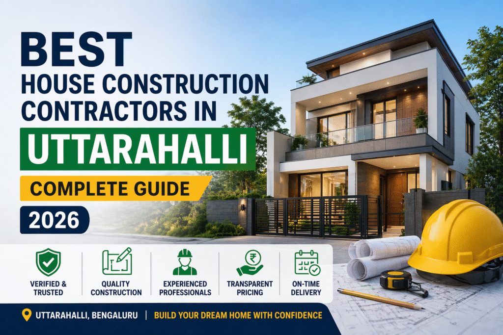 Best House Construction Contractors in Uttarahalli