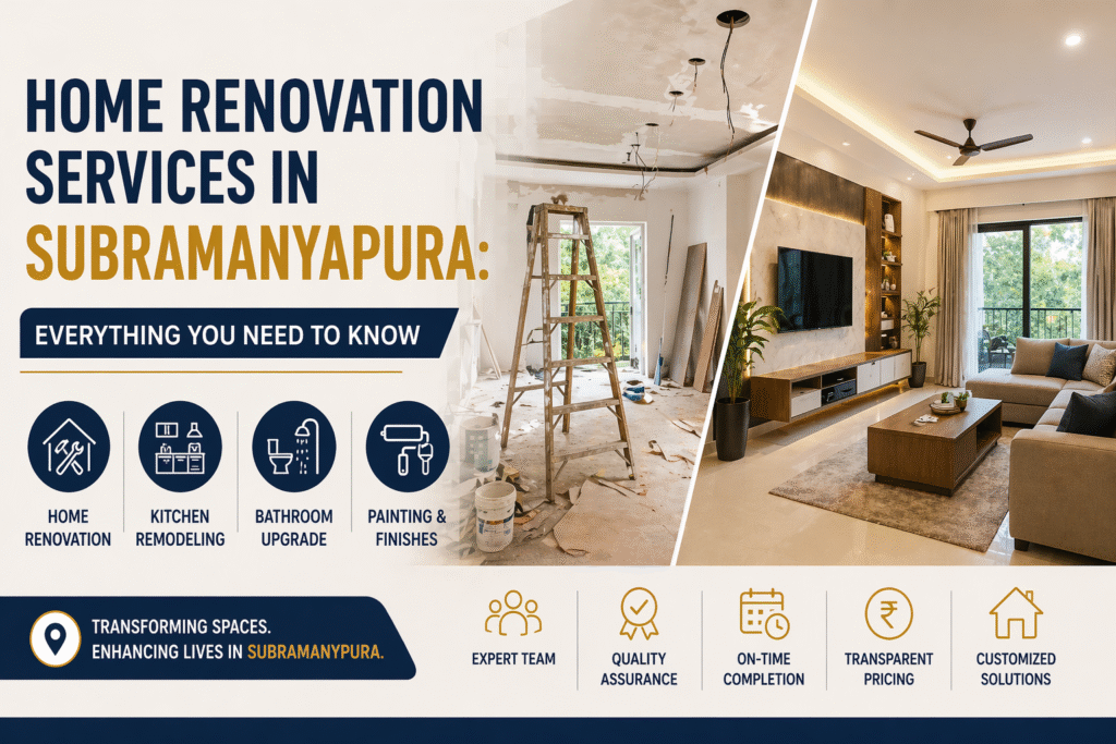 Home Renovation Services in subramanyapura